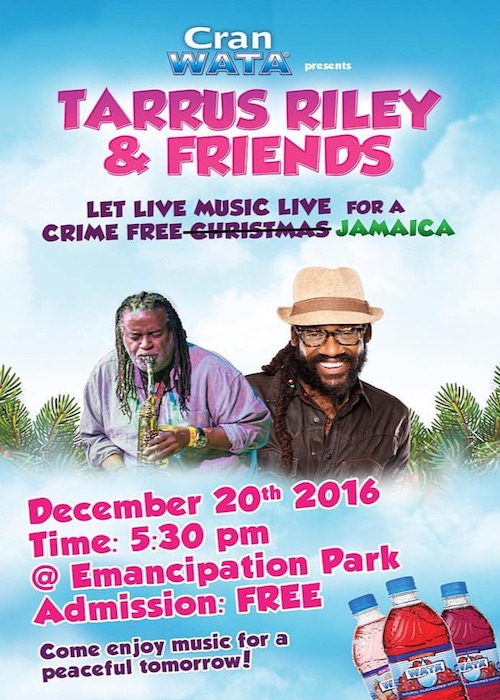 Tarrus Riley & Friends 2016