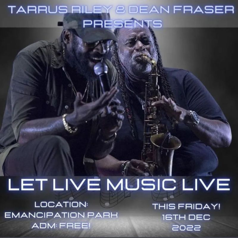 Tarrus Riley & Friends - Let Live Music Live 2022