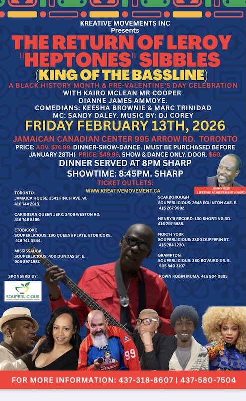 The Return of Leroy 'Heptones' Sibbles 2026