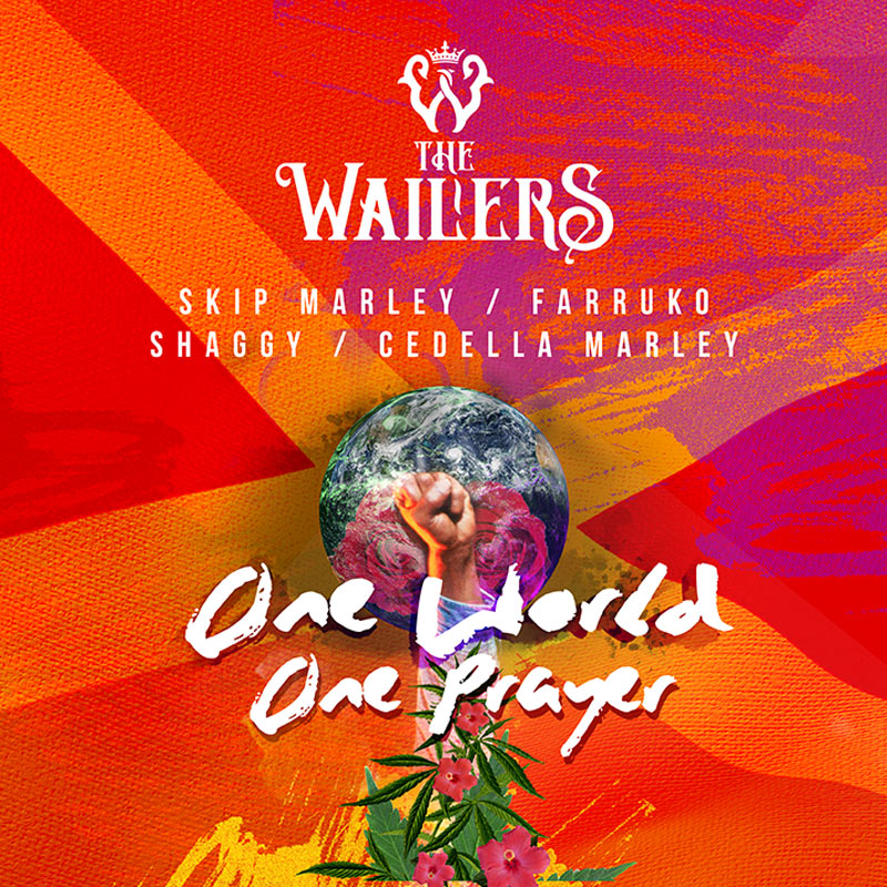 The Wailers feat. Skip Marley, Farruko, Shaggy & Cedella Marley - One World One Prayer