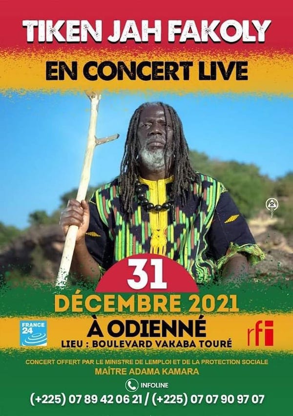 Tiken Jah Fakoly 12-31-2021
