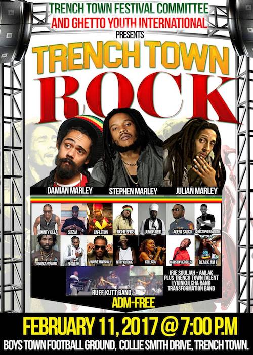 Trench Town Rock 2017