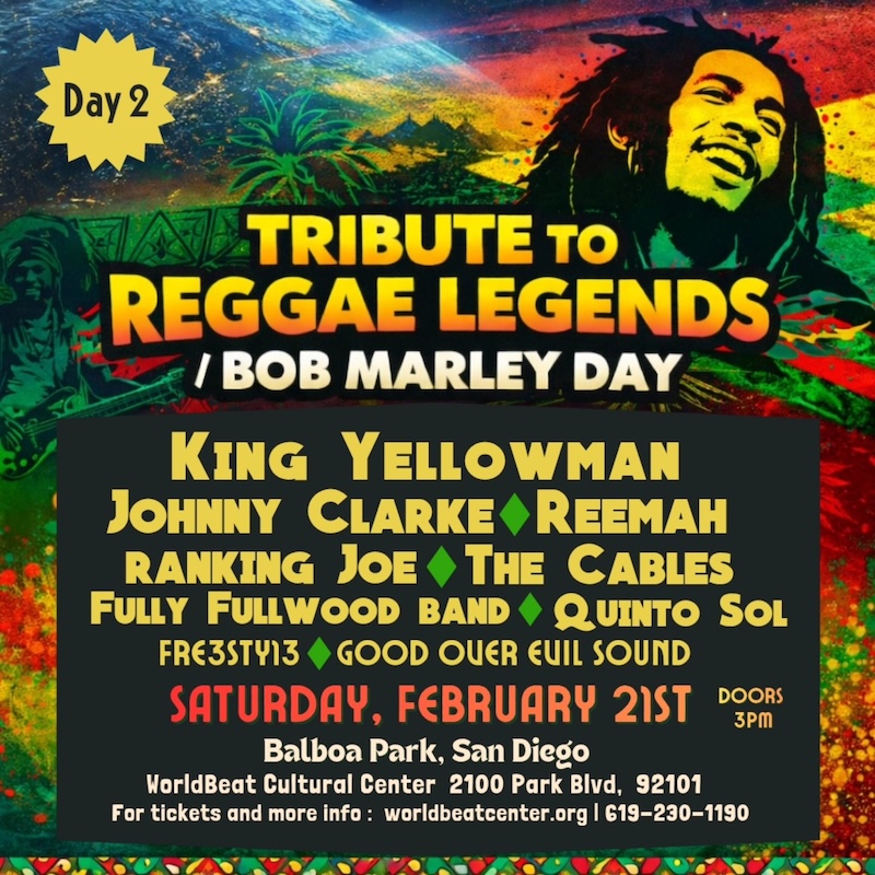 Tribute To The Reggae Legends 2026