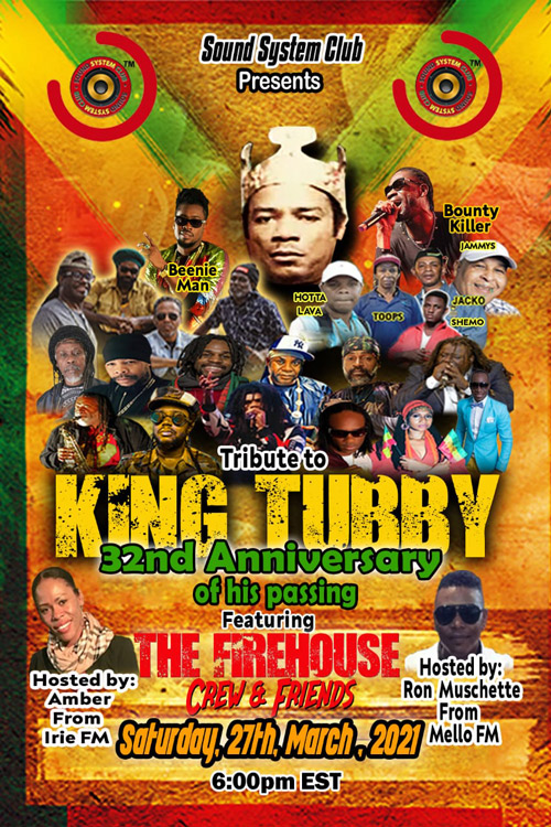 Tribute To King Tubby 2021