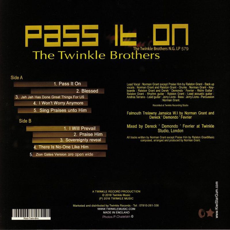 Twinkle Brothers - Pass It On