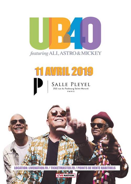 UB40 feat. Ali, Astro & Mickey 4-11-2019