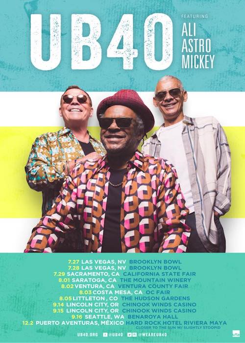 UB40 feat. Ali, Astro & Mickey 8-5-2018