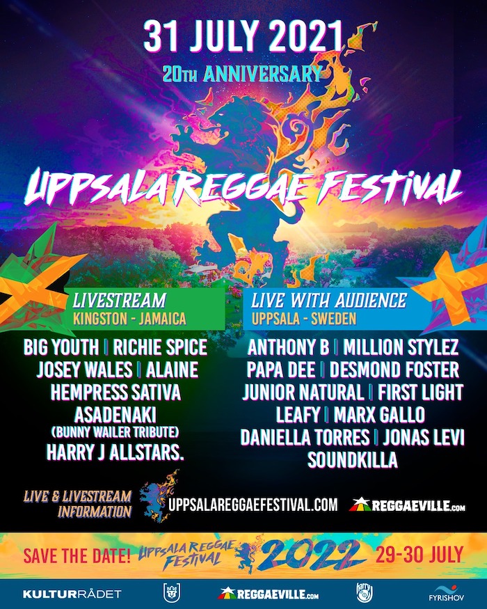 Uppsala Reggae Festival 2021