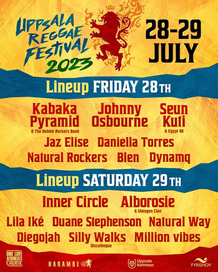 Uppsala Reggae Festival 2023