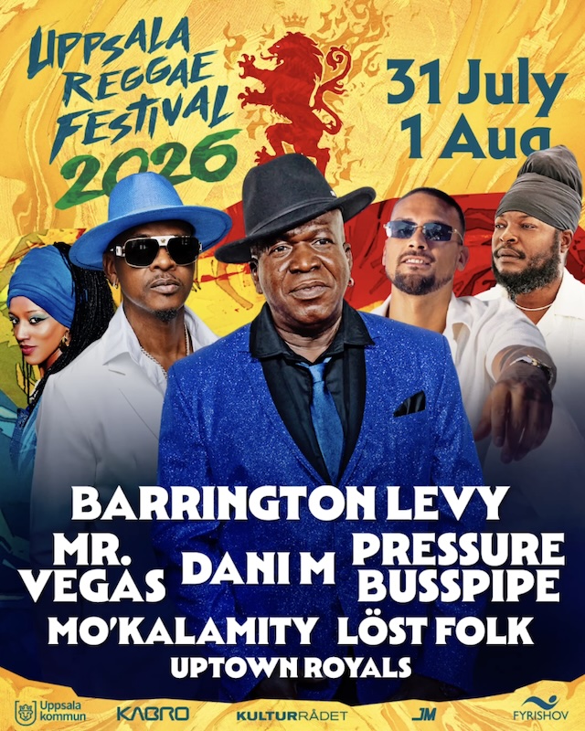 Uppsala Reggae Festival 2026