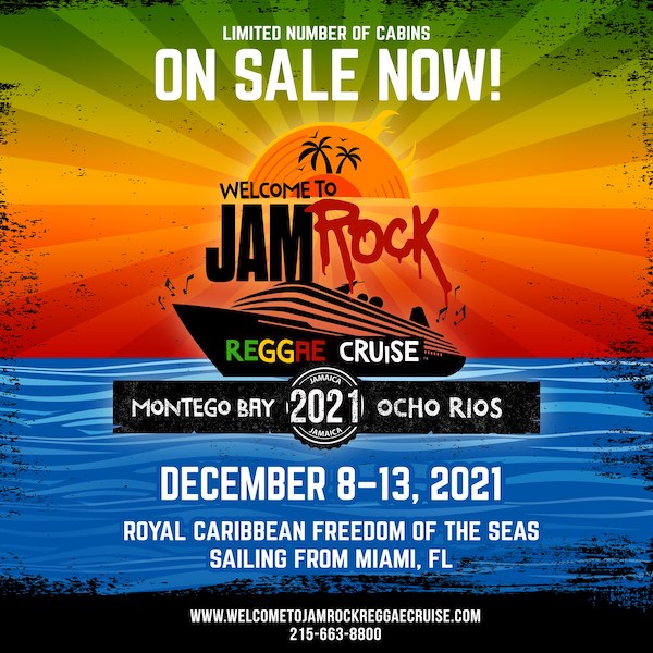 POSTPONED: Welcome To Jamrock Reggae Cruise 2021