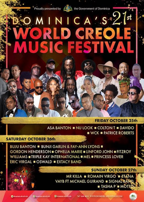 World Creole Music Festival - Dominica 2019