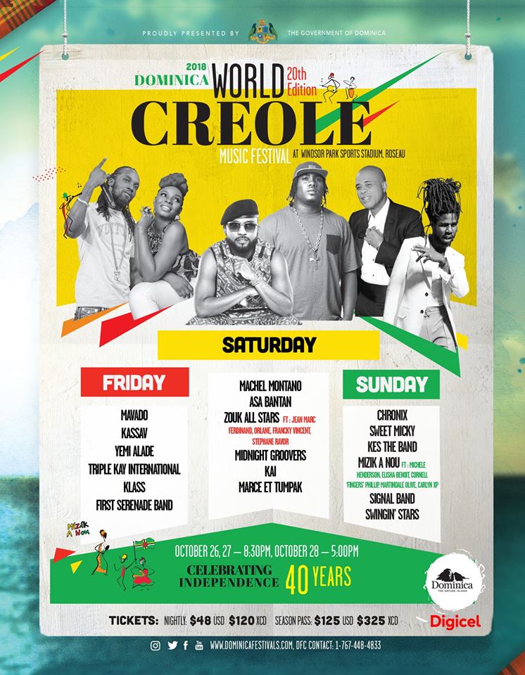 World Creole Music Festival 2018