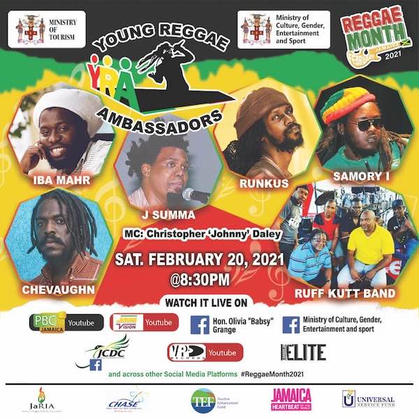 Young Reggae Ambassadors 2021