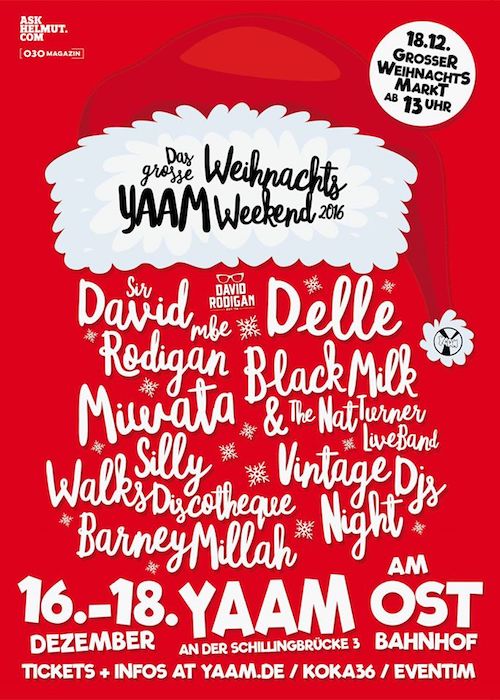 Yaam Weihnachts Weekend 2016