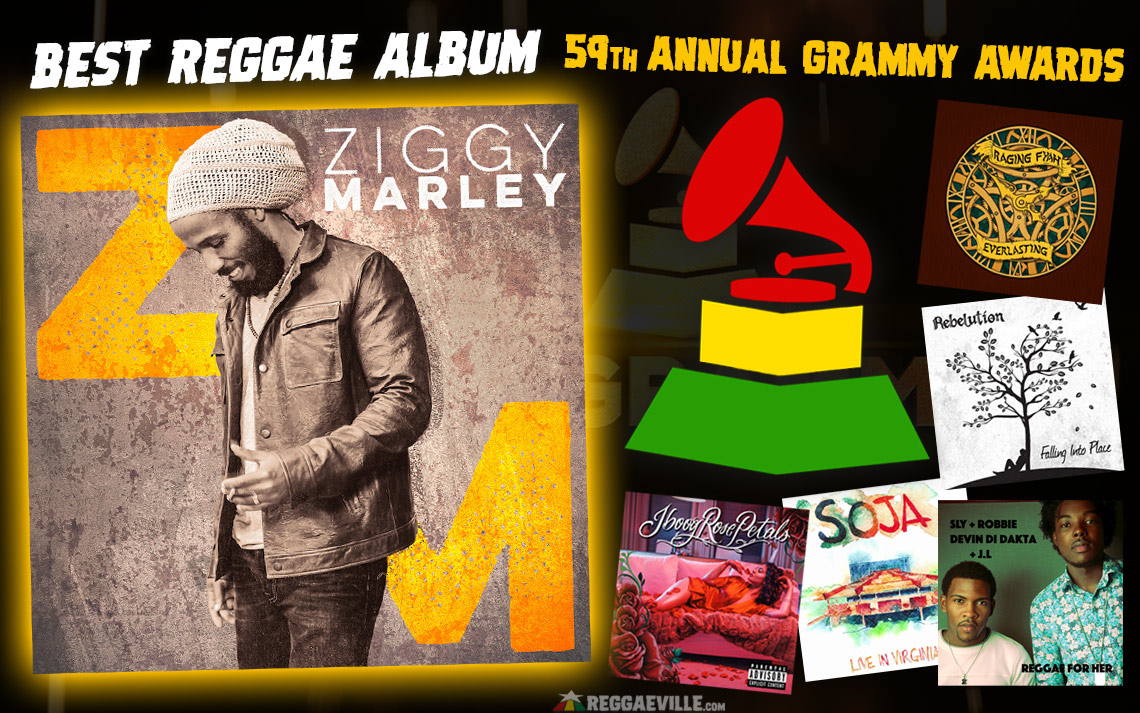 Best Reggae Album Ziggy Marley wins Grammy Award