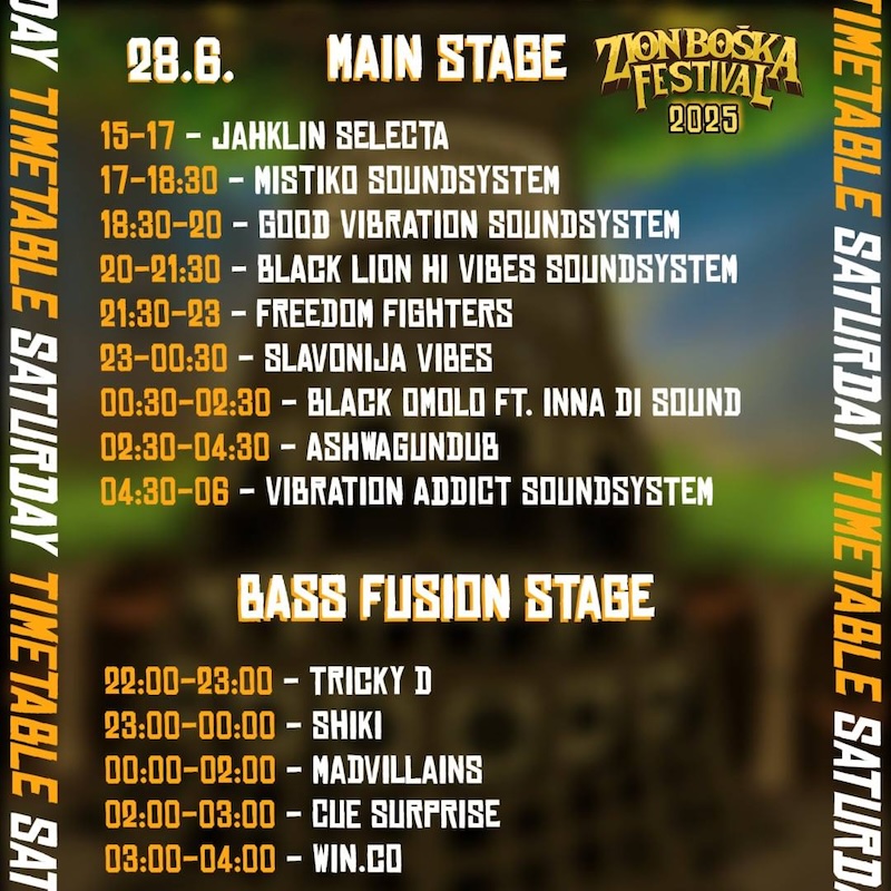 Zion Boska Festival 2025