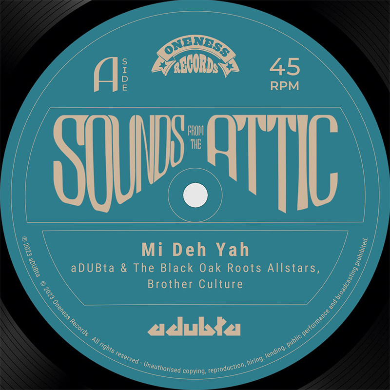 aDUBta & The Black Oak Roots Allstars feat. Brother Culture - Mi Deh Yah