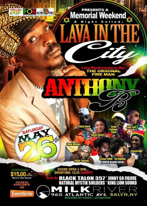 Anthony B 5-26-2018