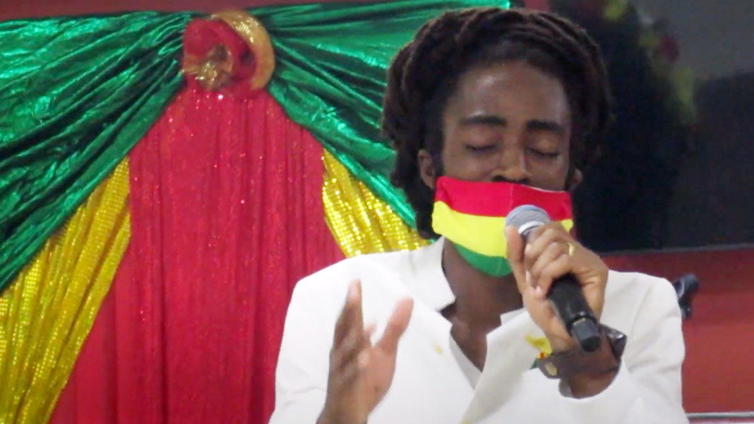 Asadenaki - Pass It On @ Bunny Wailer's Homegoing Service [6/17/2021]