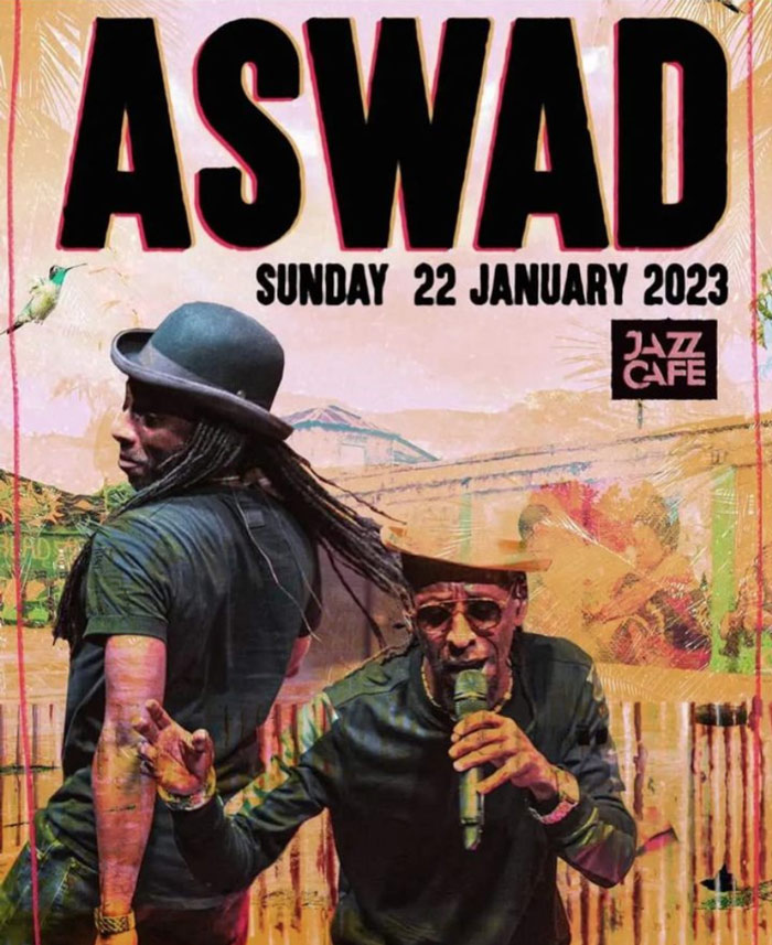 Aswad in London @ Jazz Cafe 1-22-2023