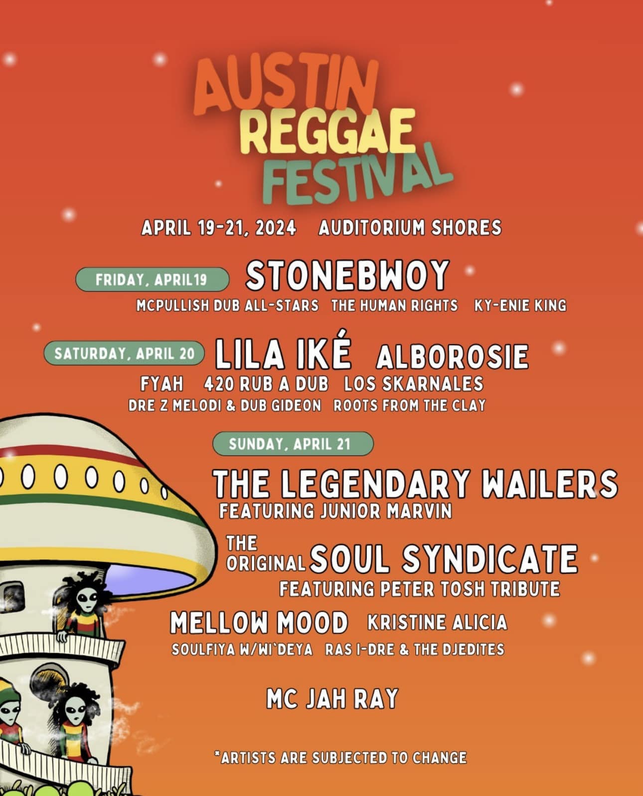 Austin Reggae Festival 2024