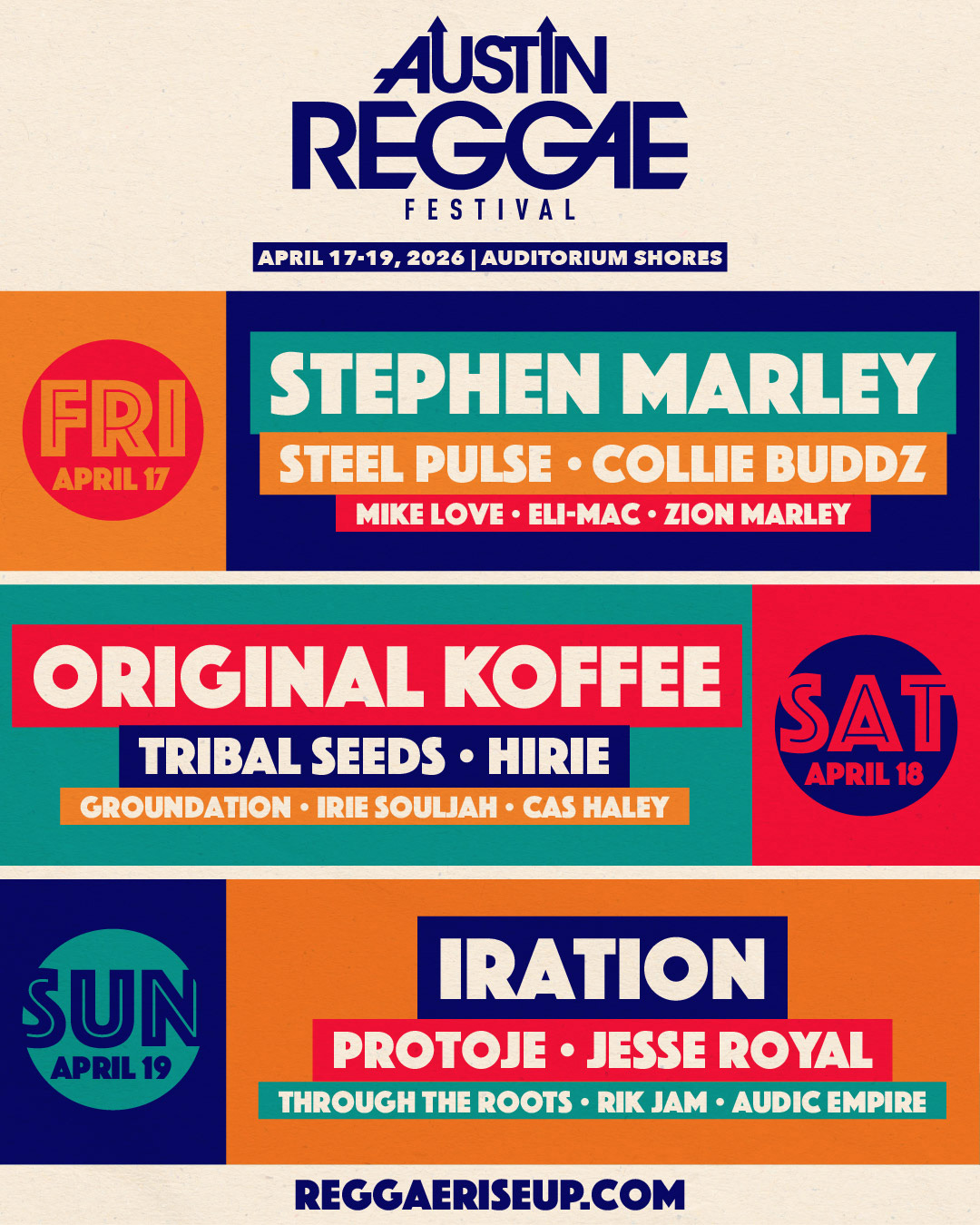 Austin Reggae Festival 2026