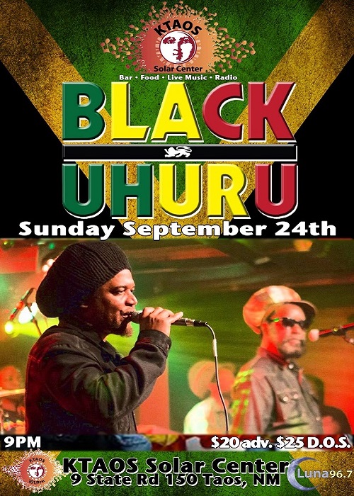 Black Uhuru 9-24-2017