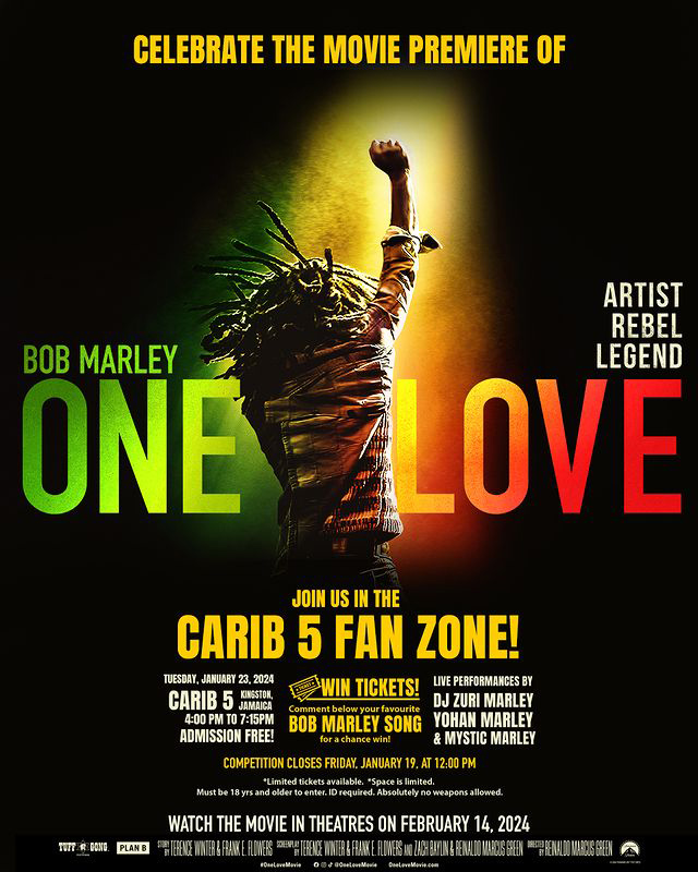Bob Marley - One Love | Movie Premiere Jamaica 2024