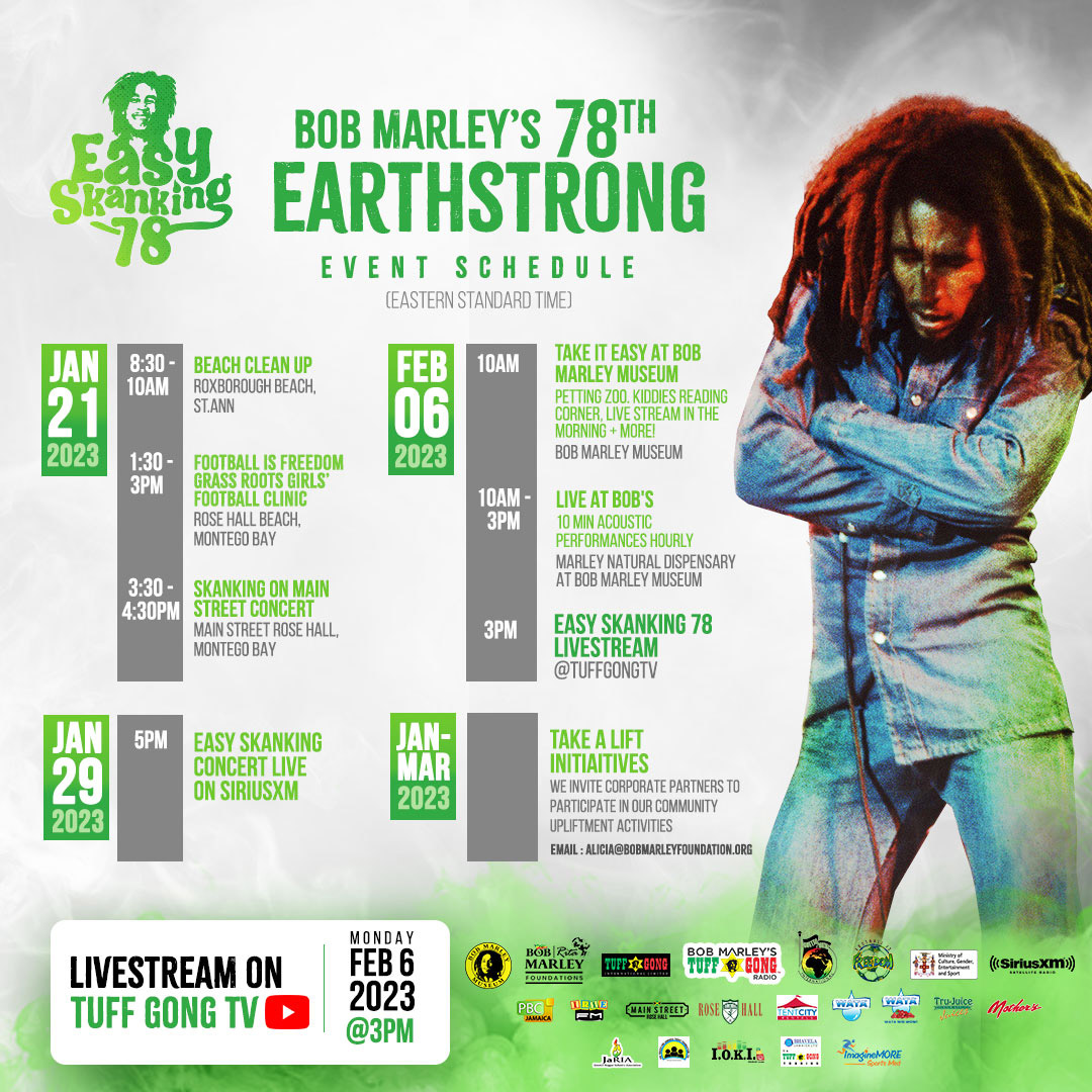 Bob Marley's 78th Earthstrong Celebration 2023
