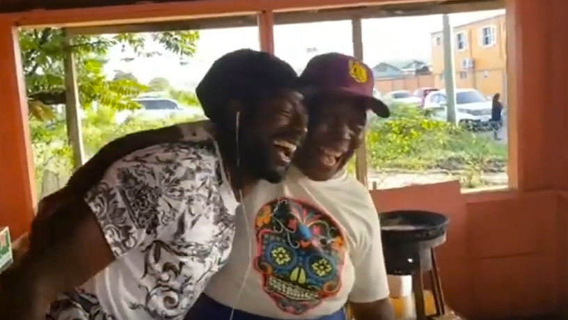 Buju Banton visits Ms Lashley in Antigua [8/10/2019]