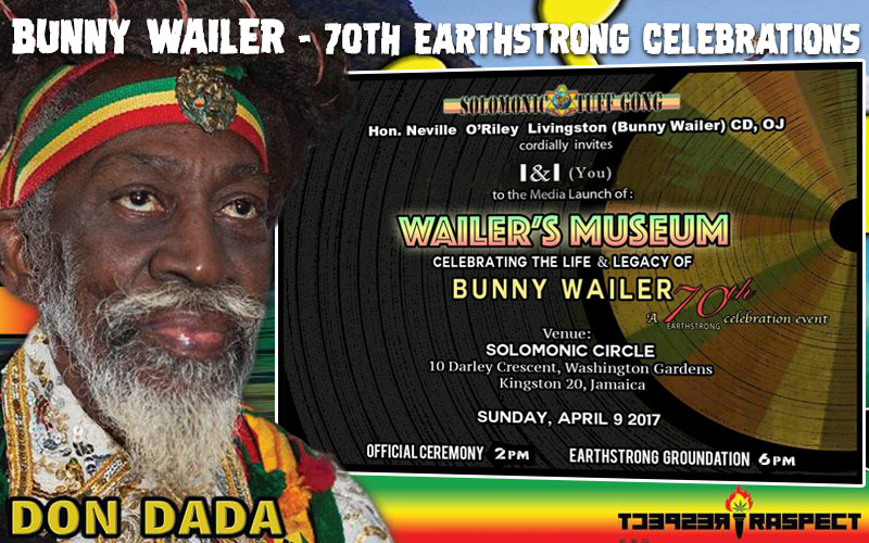 Bunny Wailer - 70th Earthstrong Celebrations