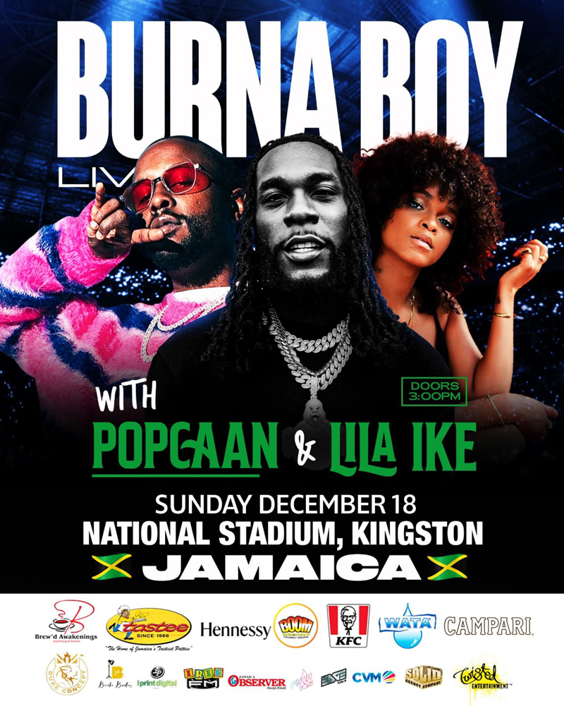 Burna Boy - Live in Jamaica 2022