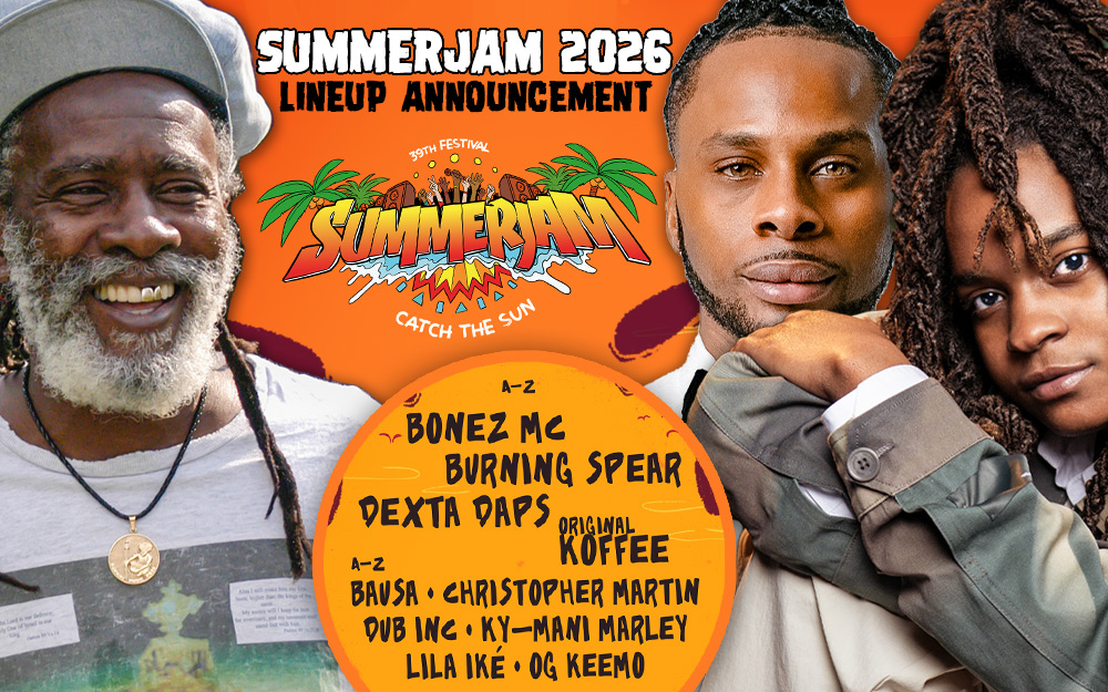 Dexta Daps, Burning Spear & Original Koffee @ SummerJam 2026