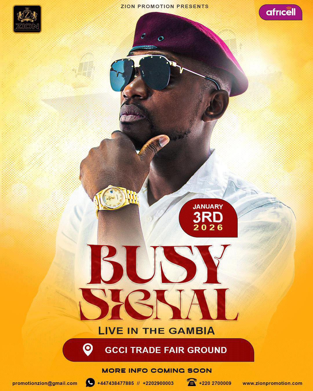 Busy Signal 1-3-2026