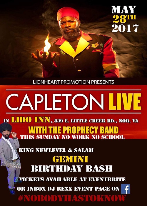 Capleton 5/28/2017
