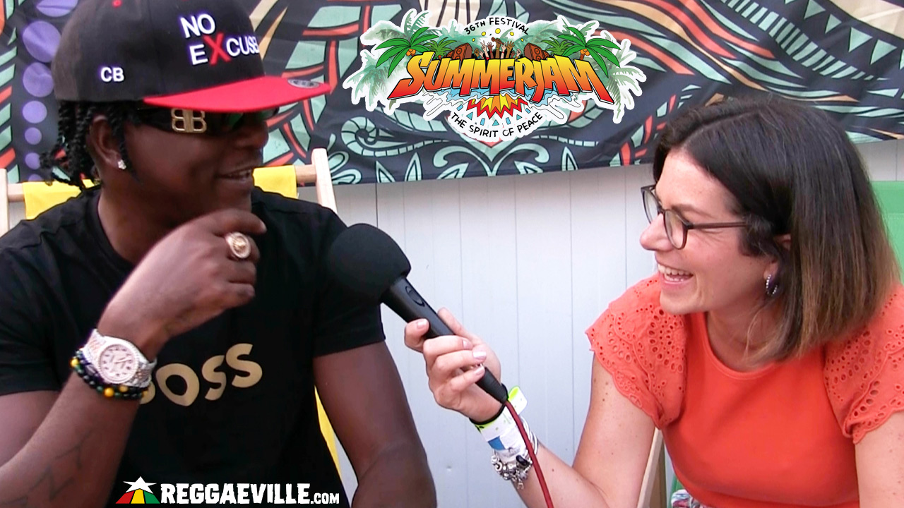 Charly Black - Interview @ SummerJam 2023 [6/30/2023]