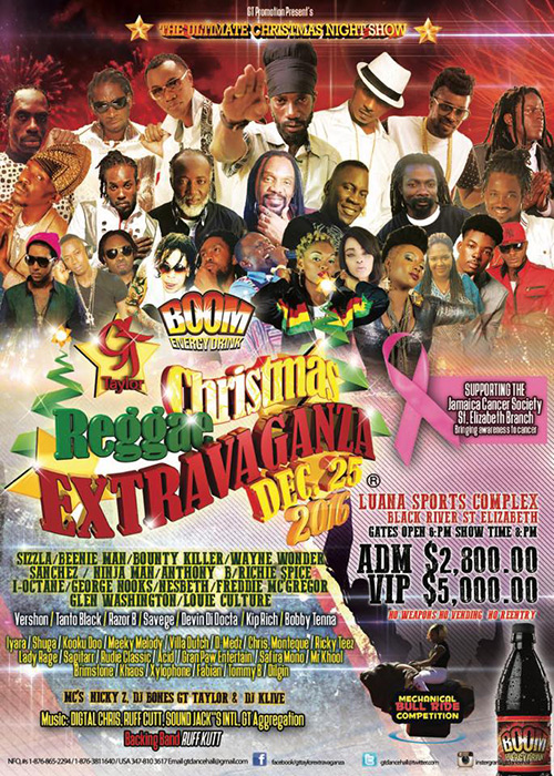 Christmas Reggae Extravaganza 2016