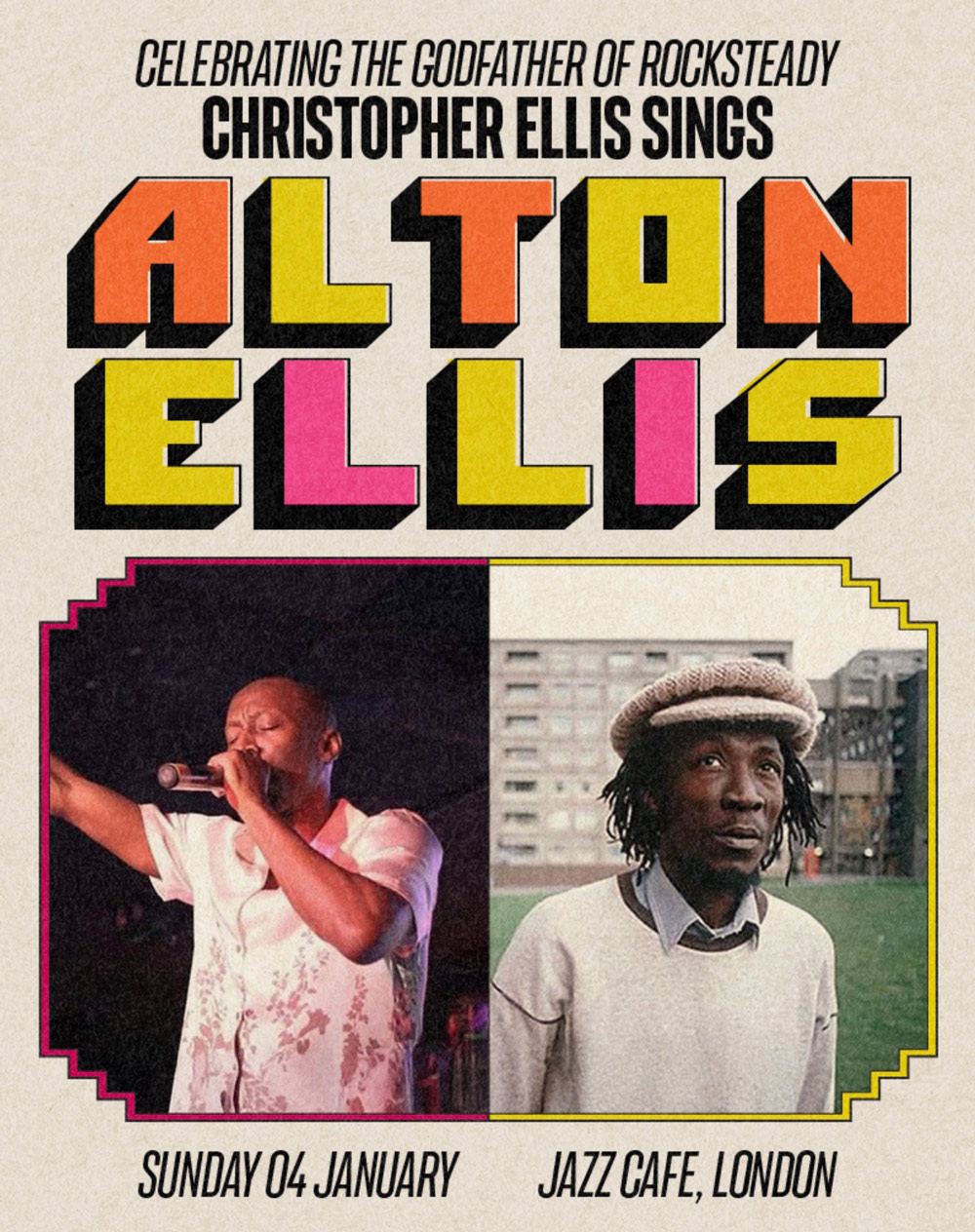 Christopher Ellis sings Alton Ellis in London @ Jazz Cafe 2026