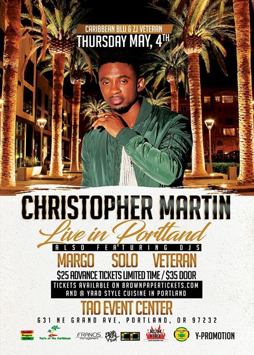 Christopher Martin 5/4/2017