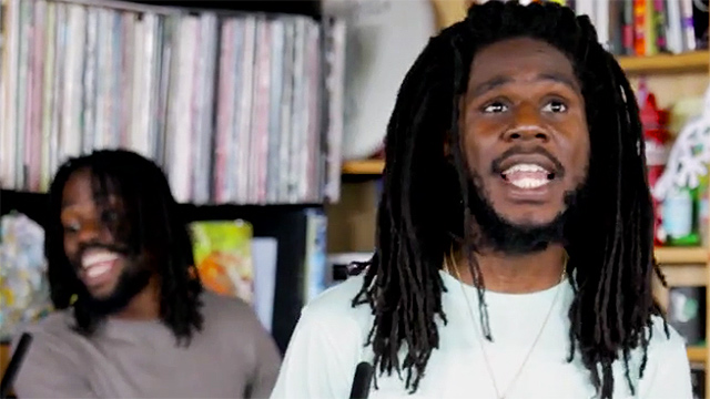 Chronixx & Zincfence Redemption @ NPR Tiny Desk Concert [9/27/2017]