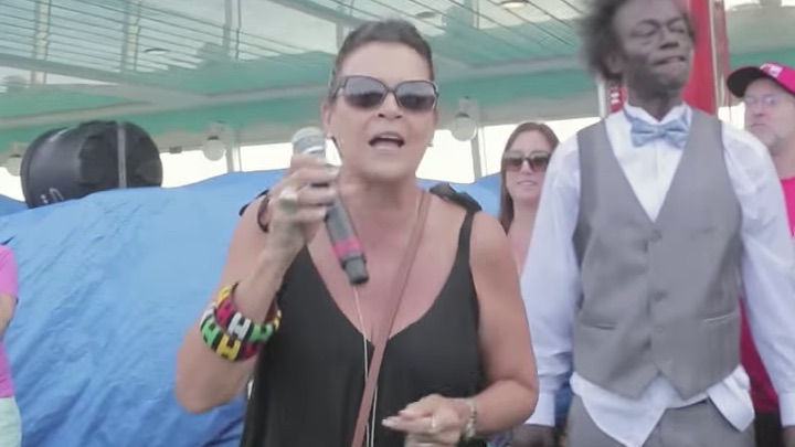 Shinehead & Cindy Breakspeare - Tempted To Touch @ Welcome To Jamrock Reggae Cruise [12/4/2015]