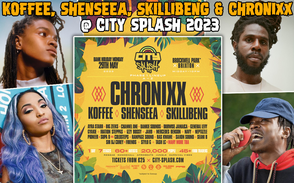 Koffee, Chronixx, Shenseea & Skillibeng @ City Splash 2023