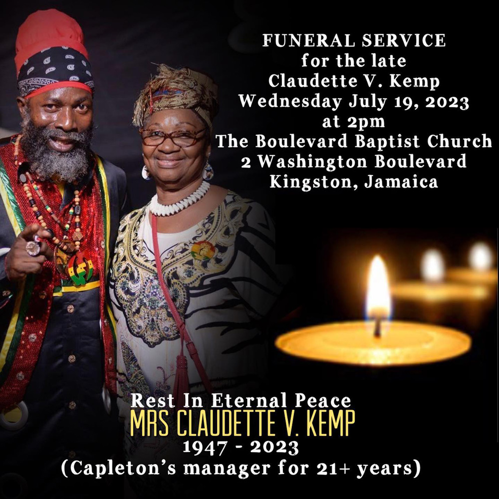 Claudette V. Kemp - Funeral Service 2023