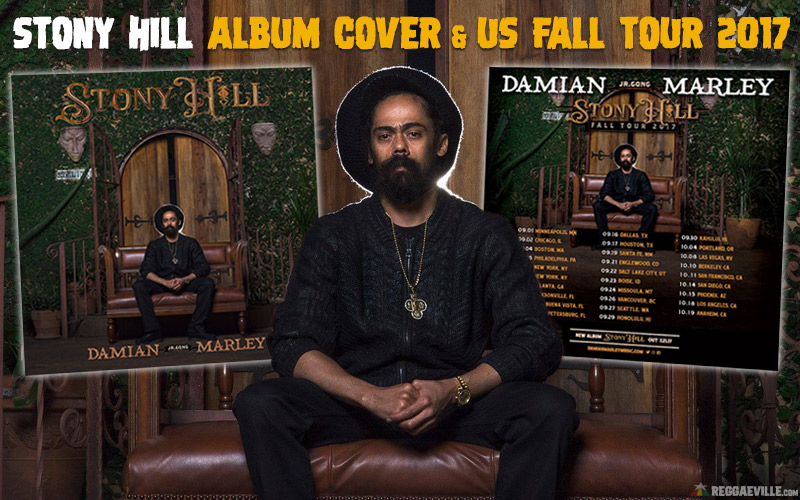 Damian Marley Reveals Stony Hill Album Cover and Announces US Fall Tour 2017
