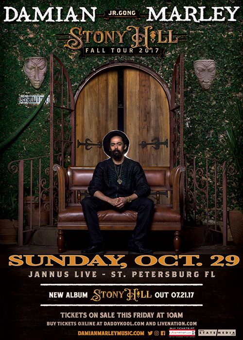 Damian Marley 10-29-2017