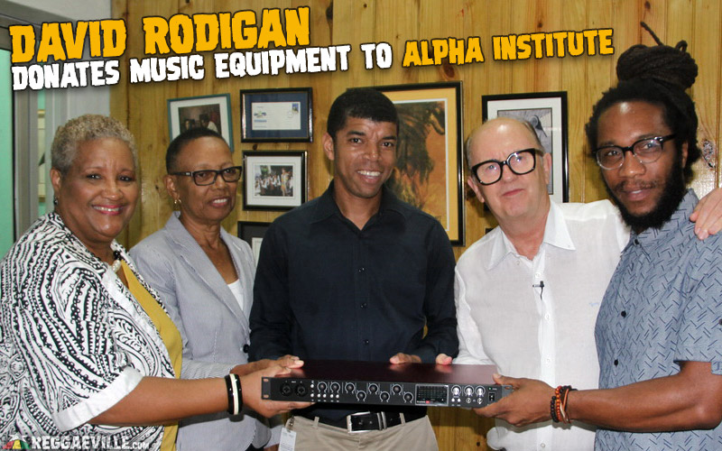 David Rodigan Donates Music Equipment to Alpha Institute in Kingston, Jamaica