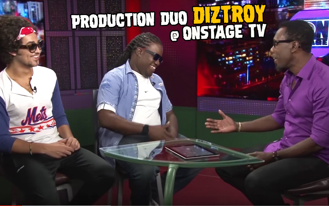 Production Duo DizTroy @ OnStage TV