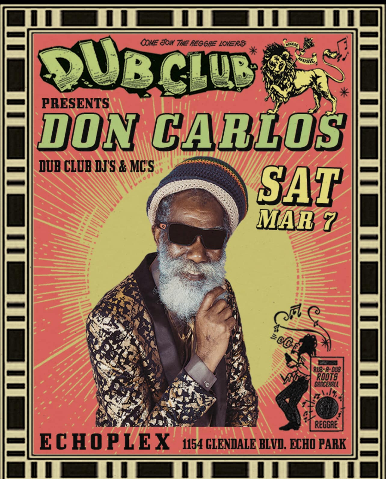 Don Carlos in Los Angeles, CA @ Dub Club 2026