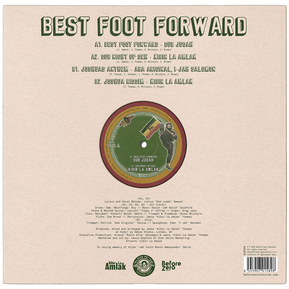 Dub Judah & Kibir La Amlak - Best Foot Forward EP